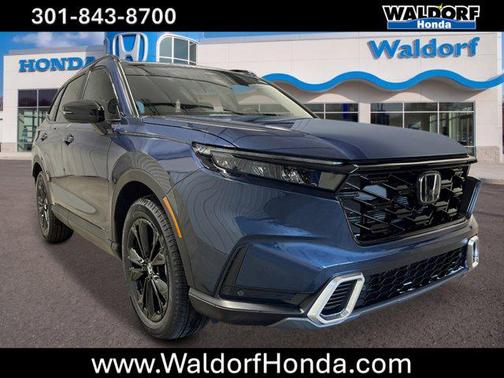 Canyon River Blue Metallic 2026 Honda CR-V Hybrid Sport Touring AWD