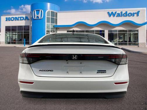 Platinum White Pearl 2026 Honda Accord Hybrid Sport