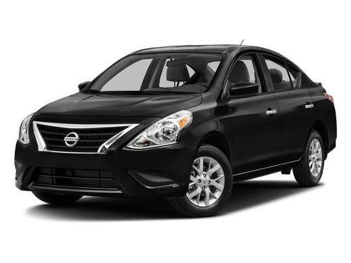 Super Black 2017 Nissan Versa 1.6 SV