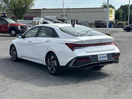 Serenity White 2025 Hyundai ELANTRA SEL