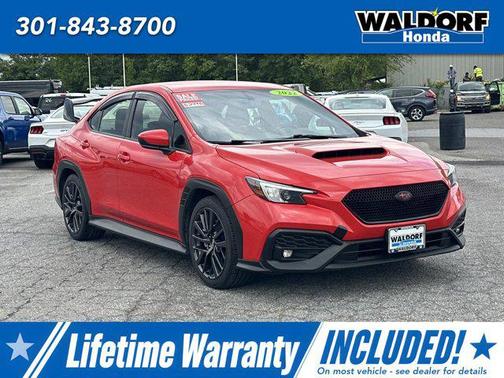 Ignition Red 2022 Subaru WRX Premium