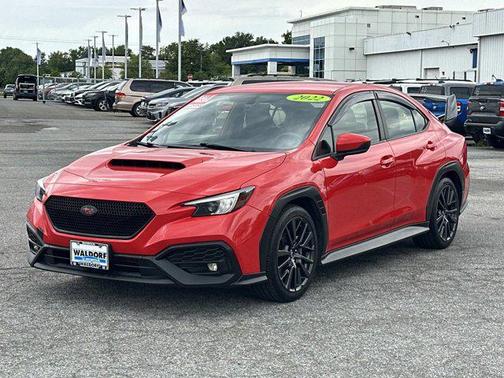 Ignition Red 2022 Subaru WRX Premium