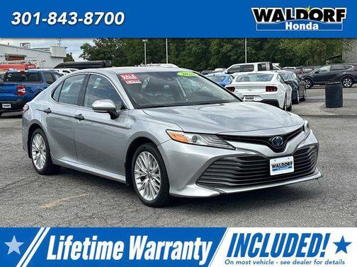 Celestial Silver Metallic 2020 Toyota Camry Hybrid XLE