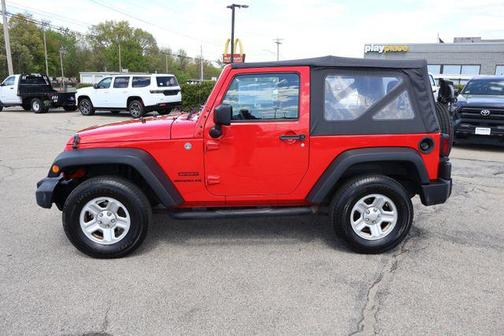Firecracker Red Clear Coat 2015 Jeep Wrangler Sport