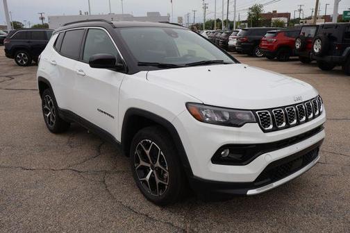 Bright White Clearcoat 2026 Jeep Compass Limited