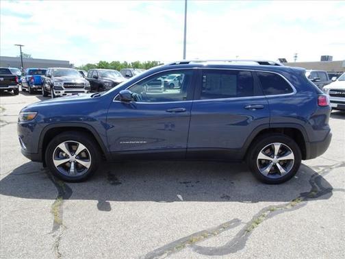 Slate Blue Pearlcoat 2020 Jeep Cherokee Limited