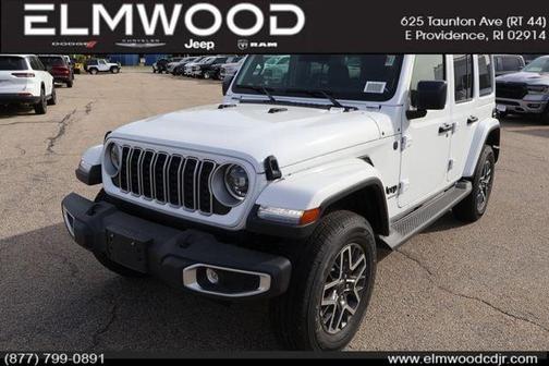 Bright White Clearcoat 2026 Jeep Wrangler 4-Door Sahara 4x4