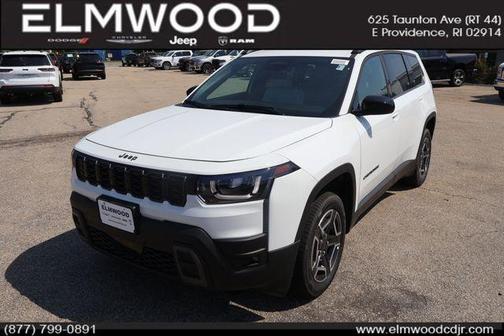 Bright White Clearcoat 2026 Jeep Cherokee Laredo 4x4