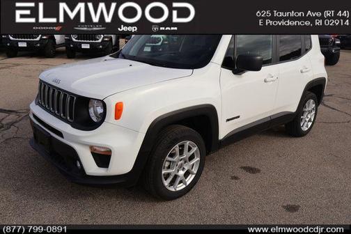 Alpine White Clearcoat 2023 Jeep Renegade Latitude