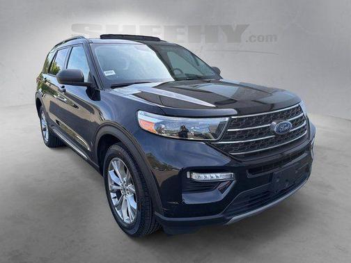 Agate Black Metallic 2022 Ford Explorer XLT
