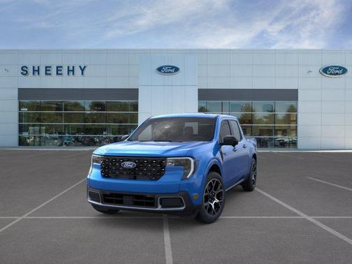 Blue 2026 Ford Maverick Lariat