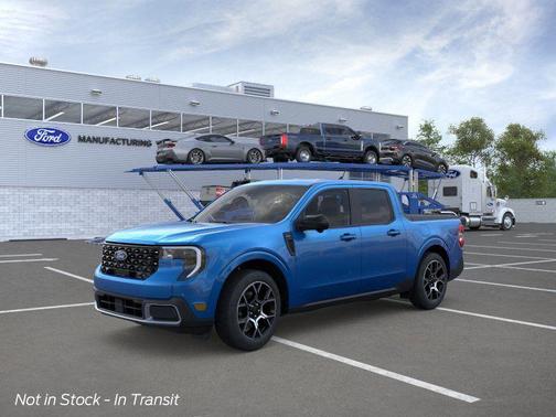Blue 2026 Ford Maverick Lariat