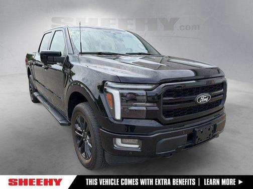 Black Metallic 2024 Ford F-150 Lariat
