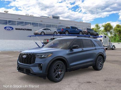 Blue 2026 Ford Explorer ST-Line