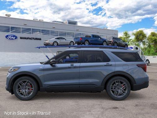 Blue 2026 Ford Explorer ST-Line
