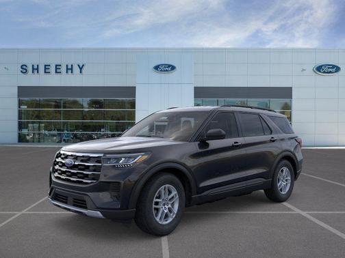 Agate Black Metallic 2026 Ford Explorer Active