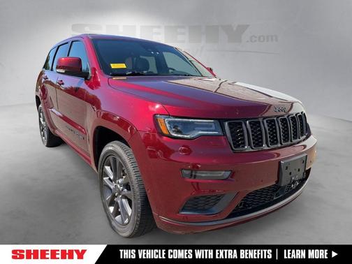 Velvet Red Pearlcoat 2018 Jeep Grand Cherokee High Altitude