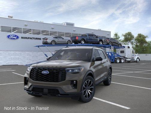 Gray 2026 Ford Explorer ST-Line