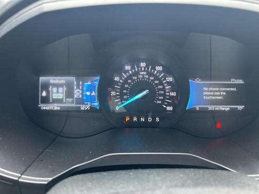 Agate Black Metallic 2024 Ford Edge ST Line
