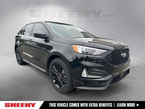 Agate Black Metallic 2024 Ford Edge ST Line