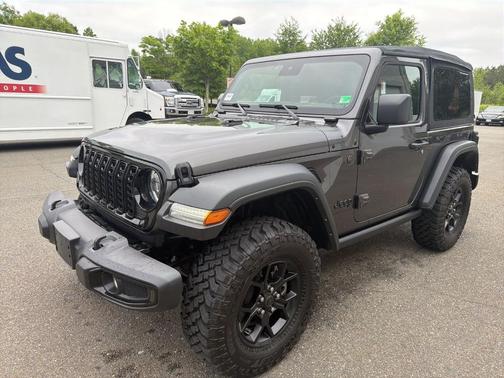 Granite Crystal Clearcoat Metallic 2024 Jeep Wrangler Sport
