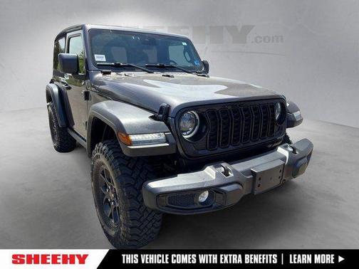 Granite Crystal Clearcoat Metallic 2024 Jeep Wrangler Sport