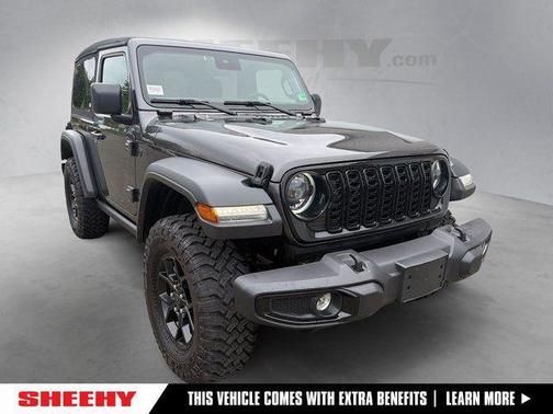 Granite Crystal Clearcoat Metallic 2024 Jeep Wrangler Sport