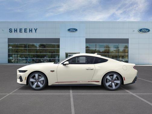 Wimbledon White 2025 Ford Mustang GT Premium