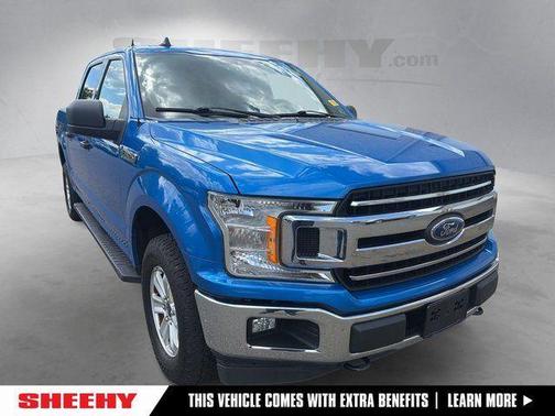 Velocity Blue Metallic 2020 Ford F-150 XLT