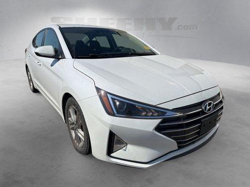 Quartz White 2019 Hyundai ELANTRA SEL