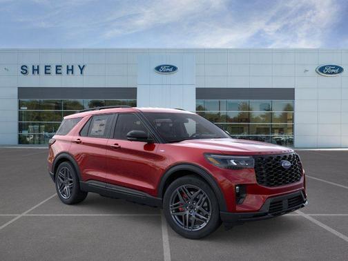 Red Metallic 2026 Ford Explorer ST-Line
