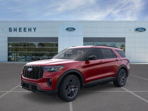 Red Metallic 2026 Ford Explorer ST-Line