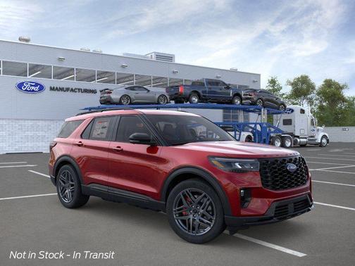 Red Metallic 2026 Ford Explorer ST