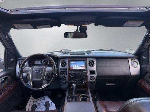 White Gold 2017 Ford Expedition EL Platinum