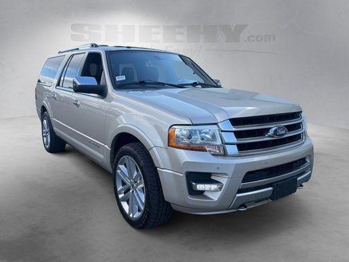 White Gold 2017 Ford Expedition EL Platinum