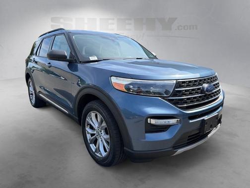 Blue Metallic 2020 Ford Explorer XLT