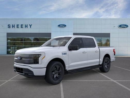 Oxford White 2025 Ford F-150 Lightning Flash