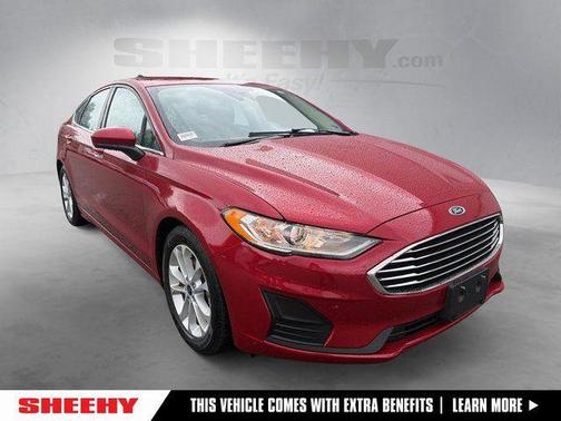 Red Metallic 2020 Ford Fusion SE
