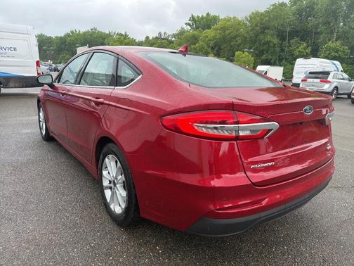 Red Metallic 2020 Ford Fusion SE