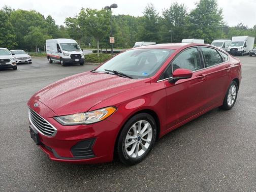 Red Metallic 2020 Ford Fusion SE