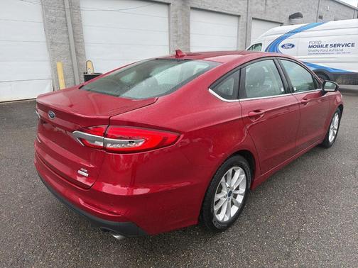 Red Metallic 2020 Ford Fusion SE