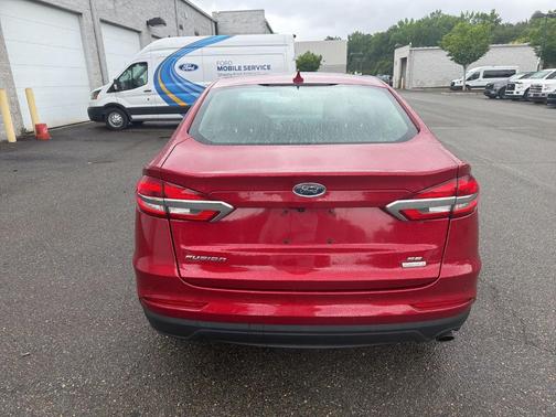 Red Metallic 2020 Ford Fusion SE