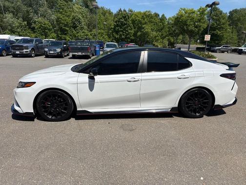 Midnight Black Metallic 2022 Toyota Camry TRD V6