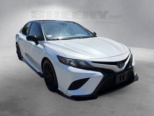 Midnight Black Metallic 2022 Toyota Camry TRD V6