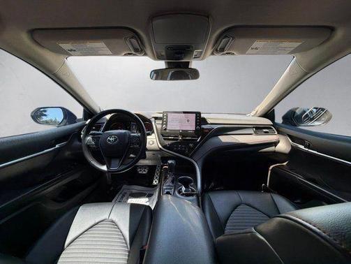 Midnight Black Metallic 2022 Toyota Camry TRD V6
