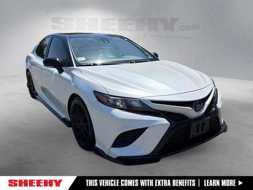 Midnight Black Metallic 2022 Toyota Camry TRD V6