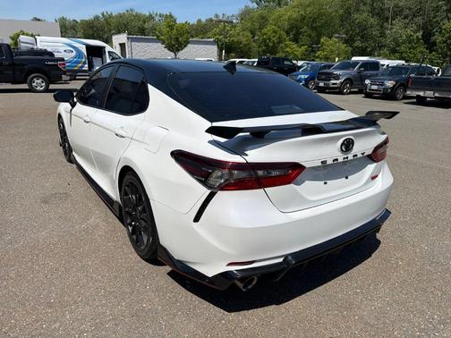 Midnight Black Metallic 2022 Toyota Camry TRD V6