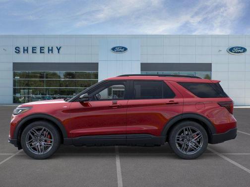 Red Metallic 2026 Ford Explorer ST-Line