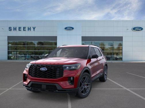Red Metallic 2026 Ford Explorer ST-Line