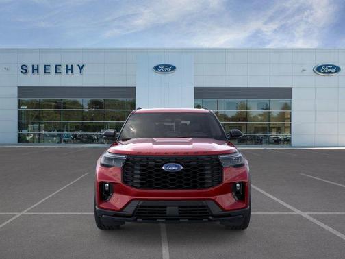 Red Metallic 2026 Ford Explorer ST-Line